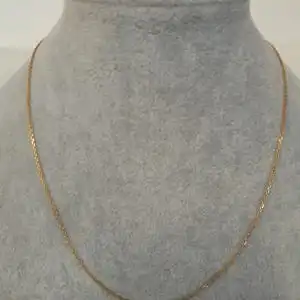 Halskette - Karreekette - 14 Karat - Gelbgold - 585 Echtgold