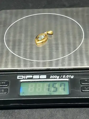 Goldanhänger - Kettenanhänger - 14 Karat - 585 Echtgold - Anhänger - Amulett