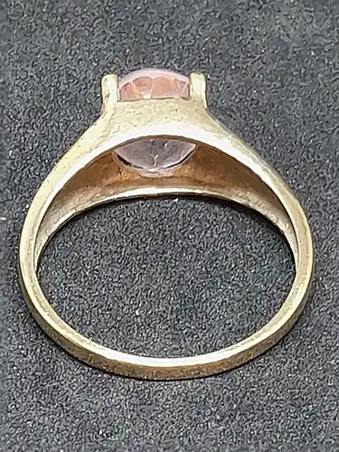 Goldring mit Topas und Diamanten 8 Karat Gelbgold - 333 Echtgold - Ring