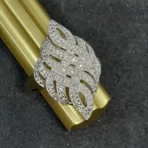 Goldring - 9 Karat - 375 Echtgold - Ring - Diamanten