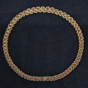 Halskette aus 14 Karat Echtgold ( 585er ) 40cm 28.20gramm