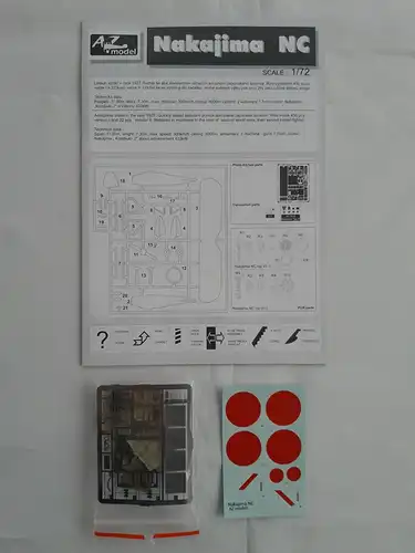 AZ model Nakajima NC Type 91-II-1:72-AZ7218-Modellflieger-OVP-1135