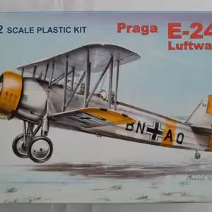 RS Models Praga E-241 Luftwaffe-1:72-92047-Modellflieger-OVP-1123