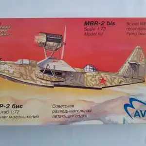 M-Avia MBR-2 bis- Soviet WWII reconnaissance flying boat-1:72-7201-Modellflieger-OVP-1119
