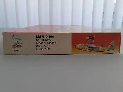 M-Avia MBR-2 bis- Soviet WWII reconnaissance flying boat-1:72-7201-Modellflieger-OVP-1119