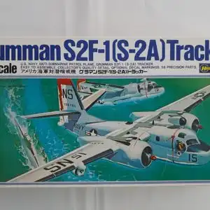 Hasegawa Grumman S2F-1(S-2A)Tracker-(1987)-1:72-K1(K001:800)-Bauteile versiegelt-Modellflieger-OVP-1101