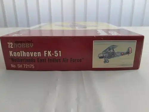 Special Hobby Koolhoven FK-51-1:72-SH72175-Modellflieger-OVP-1095