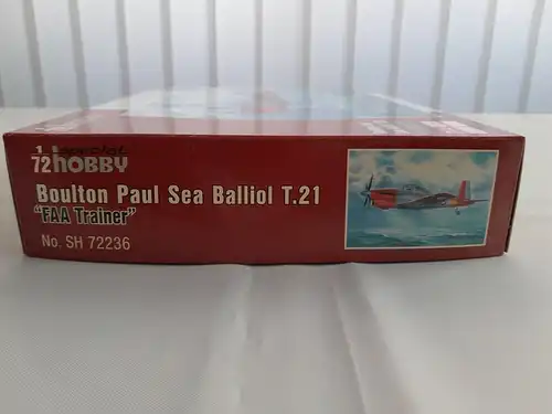 Special Hobby Boulton Paul Sea Balliol T.21 "FAA Trainer"-1:72-SH72236-Modellflieger-OVP-1091