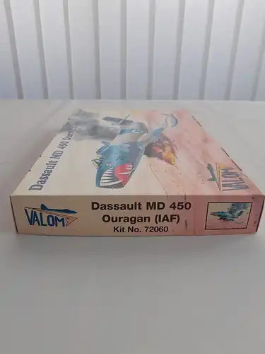 Valom Daussault MD 450 Ouragan (IAF)-1:72-72060-Modellflieger-OVP-1082