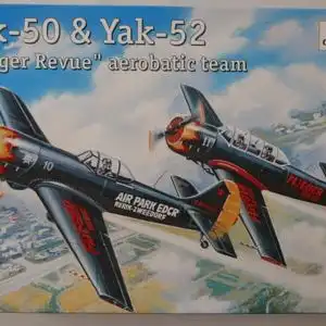 Amodel Yak-50 &amp; Yak-52 "Flieger Revue"-1:72-72179-Modellflieger-OVP-1067