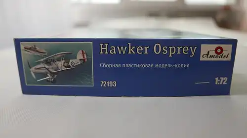 Amodel Hawker Osprey-1:72-72193-Modellflieger-OVP-1063