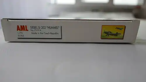 AML Siebel Si202 "Hummel"-1:72-72014-Modellflieger-OVP-1053