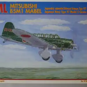 AML Mitsubishi B5M1 Mabel Japanese Navy Type 97 Model 2-1:72-72002-Modellflieger-OVP-1050