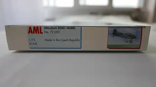 AML Mitsubishi B5M1 Mabel Japanese Navy Type 97 Model 2-1:72-72002-Modellflieger-OVP-1050