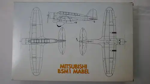 AML Mitsubishi B5M1 Mabel Japanese Navy Type 97 Model 2-1:72-72002-Modellflieger-OVP-1050