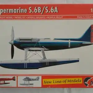 Pavla Models Supermarine S.6B/S.6A-1:72-72060-Modellflieger-OVP-1138