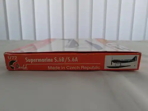 Pavla Models Supermarine S.6B/S.6A-1:72-72060-Modellflieger-OVP-1138