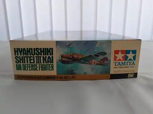 Tamiya Hyakushiki Shiten III Kai Air Defense Fighter-1:48-61056-Modellflieger-OVP-1141