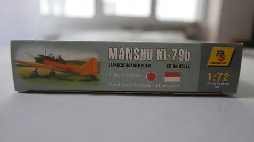RS Models Manshu Ki-79b-1:72-92015-Modellflieger-OVP-1046
