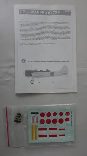 RS Models Manshu Ki-79b-1:72-92015-Modellflieger-OVP-1046
