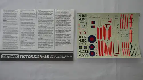 Matchbox Handley Page Victor K2-1:72-PK-551-Modellflieger-OVP-1033