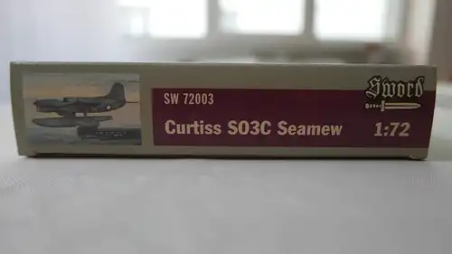 Sword Curtiss SO3C Seamew-1:72-SW 72003-Modellflieger-OVP-1030