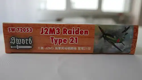 Sword J2M3 Raiden Type 21-1:72-SW 72053-Modellflieger-OVP-1025