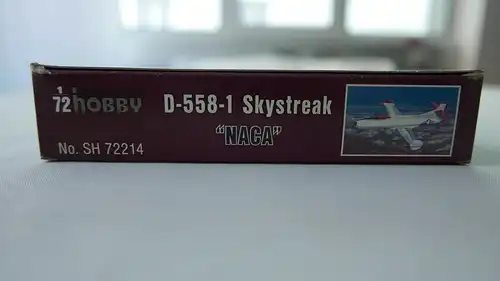 Special Hobby D-558-1 Skystreak "NACA"-1:72-SH72214-Modellflieger-OVP-1015