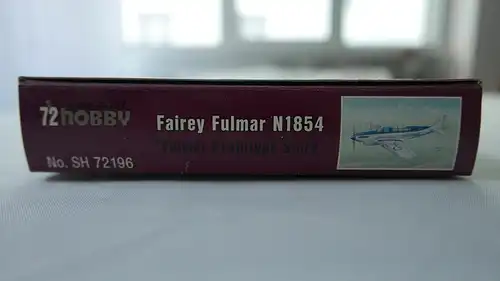 Special Hobby Fairey Fulmar N1854 "Fulmar Prototype Story"-1:72-SH72196-Modellflieger-OVP-1013