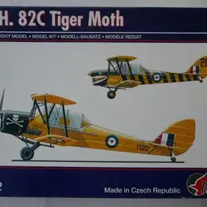 Pavla Models D.H. 82C Tiger Moth-1:72-72052-Bauteile versiegelt-Modellflieger-OVP-1009