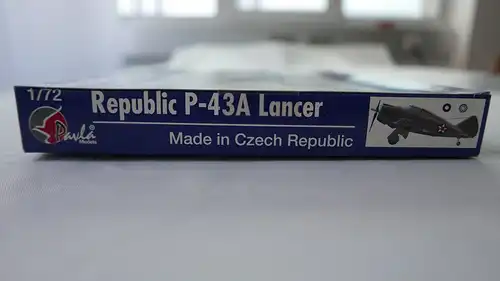 Pavla Models Republic P-43A Lancer-1:72-72026-Modellflieger-OVP-1006
