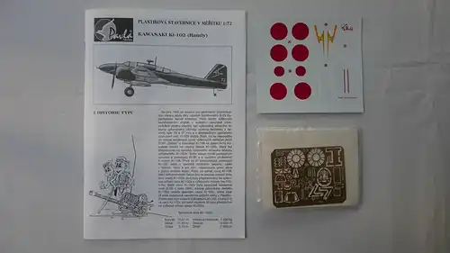 Pavla Models Kawasaki Ki-102 Randy-1:72-72008-Modellflieger-OVP-1005