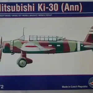 Pavla Models Mitsubishi Ki-30 (Ann)-1:72-1004-Modellflieger-OVP-1004