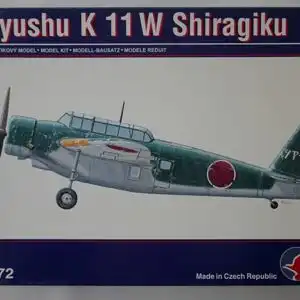 Pavla Models Kyushu K 11 W Shiragiku-1:72-72007-Modellflieger-OVP-1003