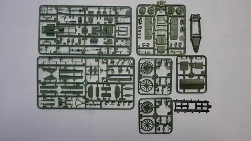 Roden FWD Model B 3 ton &amp; BL 8-inch howitzer Mk. VI-1:72-713-Militärfahrzeug-OVP-0027