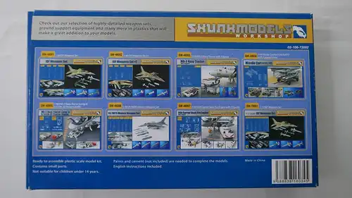 Skunkmodels US/NATO Weapon Set-1:72-72002-Modellflieger-Zubehör-OVP-0006