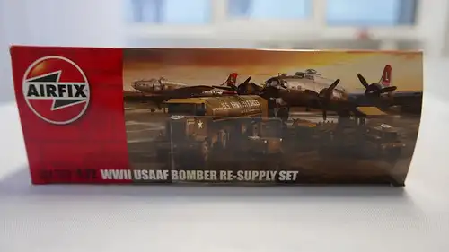 Airfix WWII USAAF Bomber Re-Supply Set-1:72-A06304-Militärfahrzeug-OVP-0003