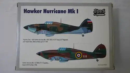 Sword Hawker Hurricane Mk I-1:72-SW 72012-Modellflieger-OVP-0994