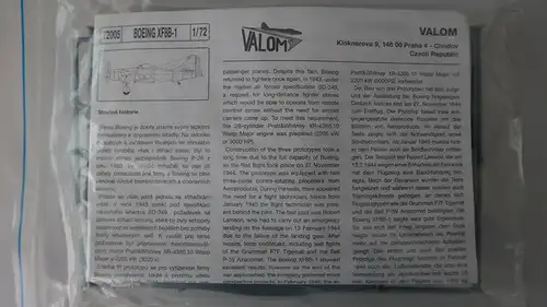Valom Boeing XF8B-1-1:72-72005-Modellflieger-OVP-0956