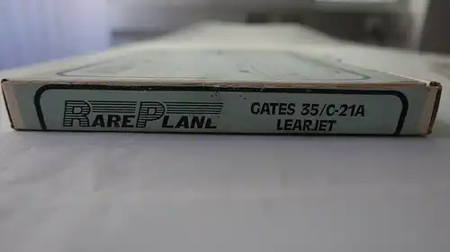 Rare Plane Gates 35/C-21A Learjet-1:72-RP3005-ohne Decalbogen-Modellflieger-OVP-0953