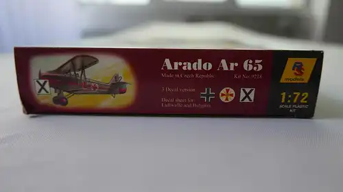 RS Models Arado Ar 65-1:72-9218-Modellflieger-OVP-0952