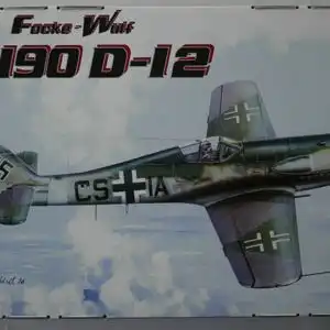 R.V. Aircraft Focke-Wulf Fw 190 D-12-1:72-72012-Modellflieger-OVP-0939