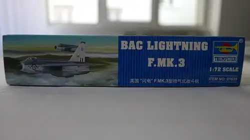 Trumpeter BAC Lightning F.MK.3-1:72-01635-Bauteile versiegelt-Modellflieger-OVP-0933