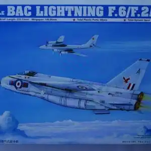 Trumpeter BAC Lightning F.6/F.2A-1:72-01654-Bauteile versiegelt-Modellflieger-OVP-0932