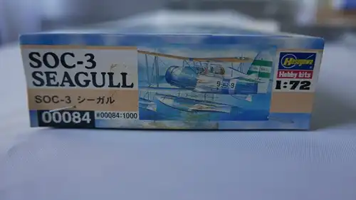 Hasegawa SOC-3 Seagull-1:72-00084-Modellflieger-OVP-0929