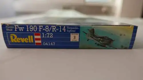 Revell Focke Wulf Fw 190 F-8/R-14 Torpedo-fighter-1:72-04147-Modellflieger-OVP-0923