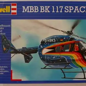 Revell MBB BK 117 Space Ship-1:72-4408-Helicopter-Modellflieger-OVP-0916