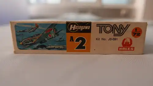 Hasegawa Kawasaki Ki-61 Tony-1:72-JS 091 (A2)-Modellflieger-OVP-0913