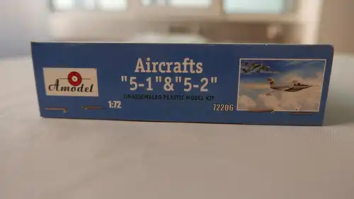 Amodel Aircrafts "5-1"&amp;"5-2"-1:72-72206-Modellflieger-OVP-0910