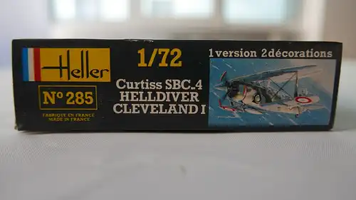 Heller Curtiss SBC.4 Helldiver/Celveland I-1:72-285-Modellflieger-OVP-0907